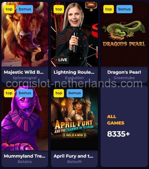 Discover Thrilling Games at CorgiSlot Casino